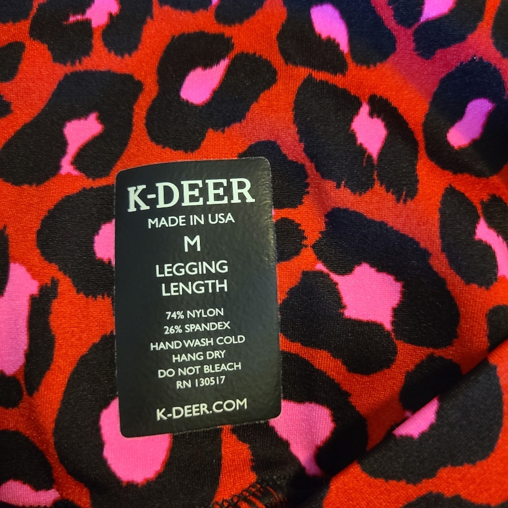 K Deer Bombshell full length leggings